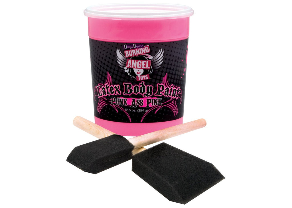 Burning Angel Toys Joanna Angel Latex Body Paint, Punk Rock Pink