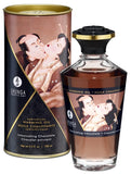 Shunga Warming Massage Oil, Chocolate, 3.5 Fluid Ounce