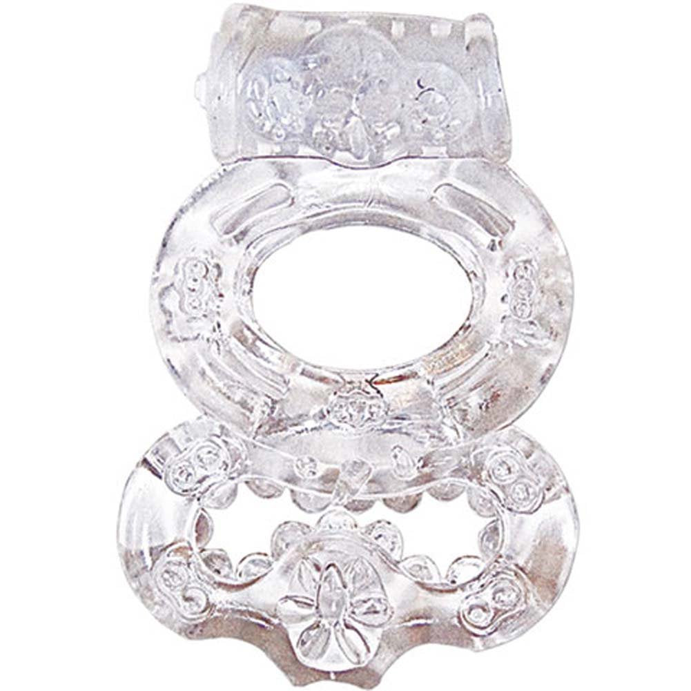 Macho Double Ring, Clear