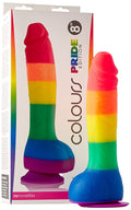 Colours Pride Edition - 8 Inch Dong - Rainbow