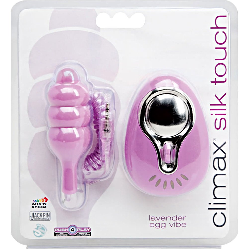 Grrl Toyz Silk Touch Eggvibe Vibrator, Lavender