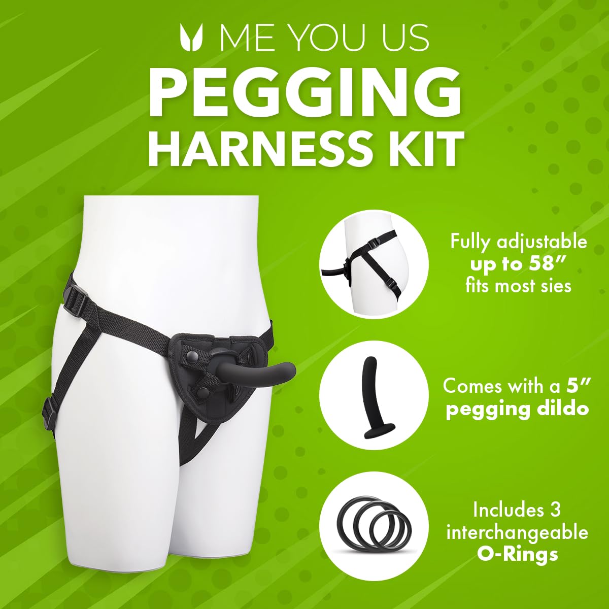 Me You Us Pegging Harness Kit