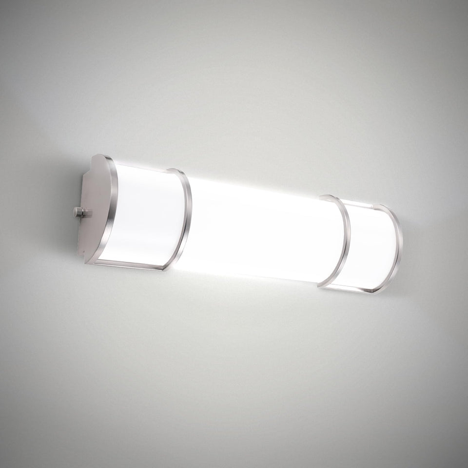 Asd Led 18 Inch Flush Mount Vanity Lighting Fixture | 20W 2300Lm 3000K-5000K 100-277V | 3Cct, Dimmable, Etl Listed | Bathroom Li