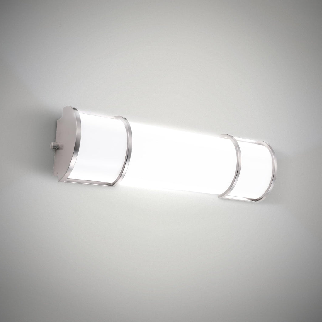 Asd Led 18 Inch Flush Mount Vanity Lighting Fixture | 20W 2300Lm 3000K-5000K 100-277V | 3Cct, Dimmable, Etl Listed | Bathroom Li