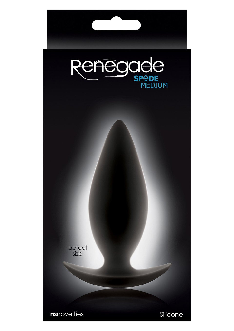 Ns Novelties Renegade Spades Plug, Medium, 3.6 Ounce