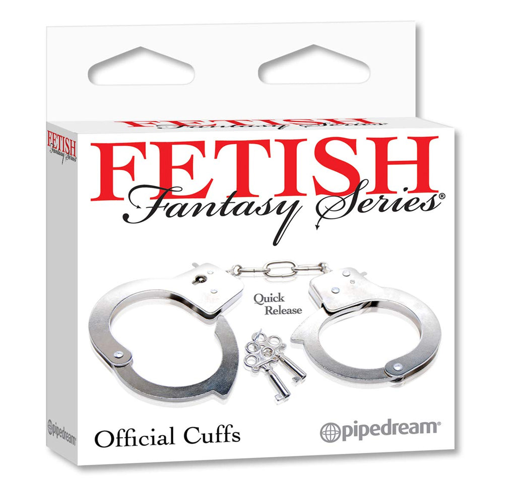 Fetish Fantasy Official Handcuffs, Silver