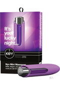 Jopen Jopen Key Nyx Waterproof Vibrator With Silicone Sleeve 5 Inch, Lavender