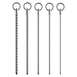 Crysore Urethra Stretcher Pull Bead with Handle Penis Plug Metal in Several Sizes Adult Sex Toys - Catheters & Sounds for Men Pr