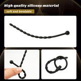 Sex Toys - catheters & Sounds 8 Pcs Penis Plug Set Male Silicone Dilator Urethal Rod Urethral Obstruction Cock Expansion Plugs M