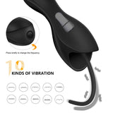 SEMOOX Urethral Sounds Dilator Male Vibrator Penis Training Masturbator Glans Trainer Stimulation Massager Men Sex Toy Urethral