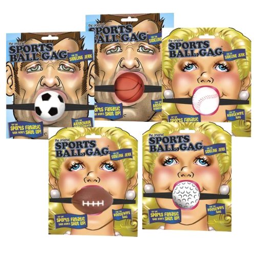 Sports Ball Gag Basketball
