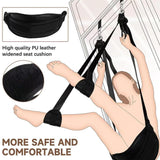 Door Sex Swing Sex Toys with Seat Supports up to 300lbs, BDSM Adjustable Sex Straps for Adult Sex Toys, Adults Bondage Sex Restr