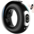 Vibrating Penis Ring with Adjustable Buckle, 10 Vibration Modes, Adorime Rechargable Penis Vibrator Stretchy Silicone Cock Ring
