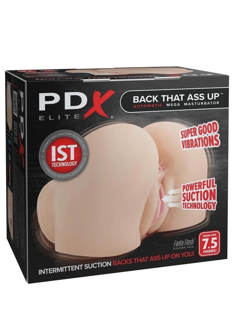 Pdx Elite Back That Ass Up Automatic Mega Masturbator Light