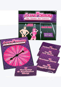 Ball & Chain Love Shop Spinner Game