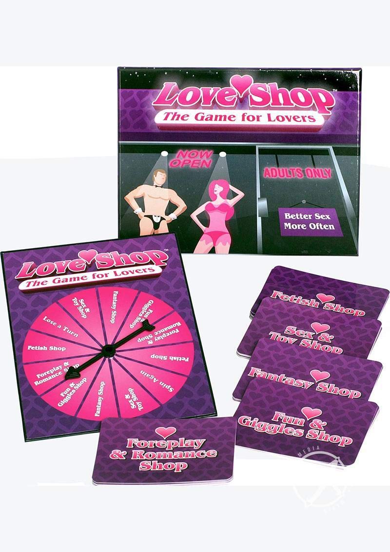 Ball & Chain Love Shop Spinner Game