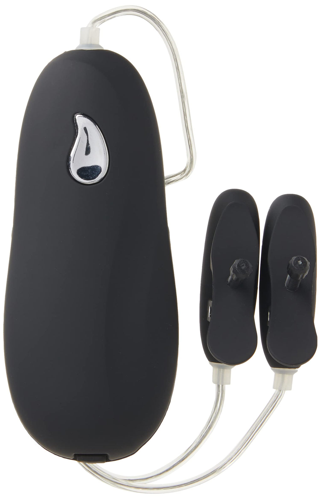 California Exotic Novelties Nipple Play Advanced Vibrating Heated Nipple Teasers, Black