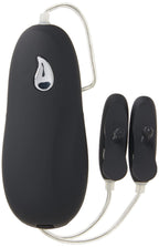 California Exotic Novelties Nipple Play Advanced Vibrating Heated Nipple Teasers, Black