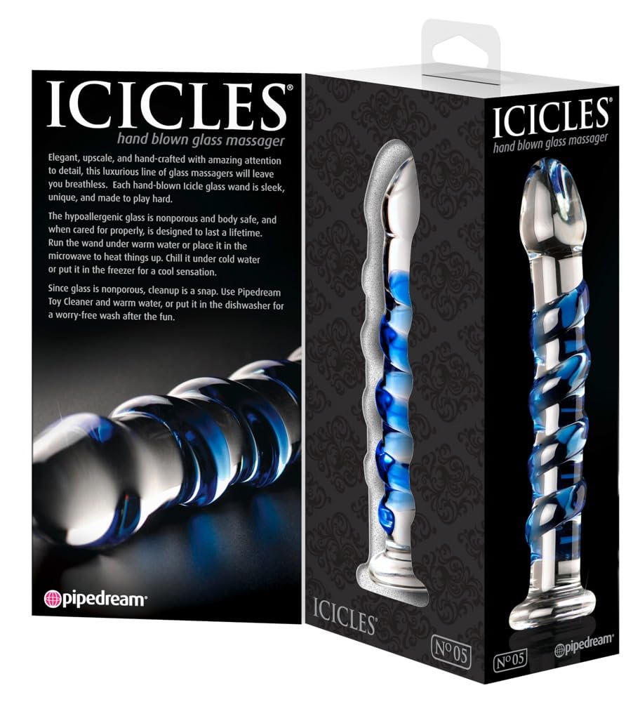 Pipedream Icicles No 5, Blue (2905-00)