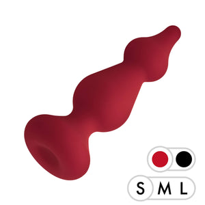 Forto Silicone F30 Rippled Butt Plug  Anal Plug Training  Silicone Anal Plug Kit For Comfortable Longterm Wear Prostate Massa