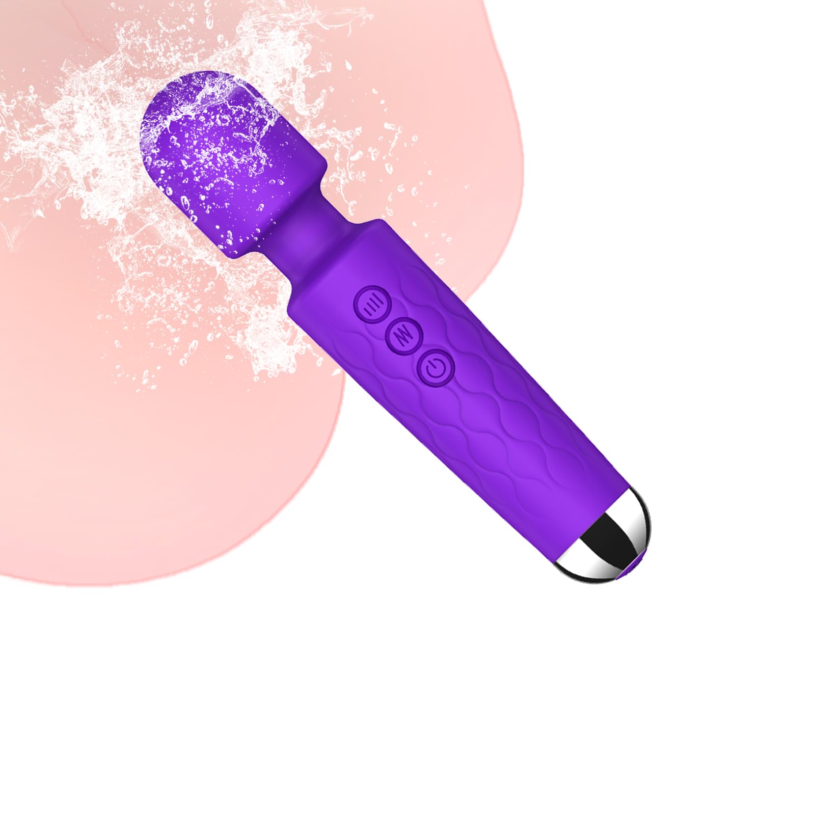 SANJIANKE Vibrator Wand,G Spot Vibrator Adult Sex Toys for Women,Vibradores,8 Speeds & 20 Patterns,Clitoral Stimulator Couples F