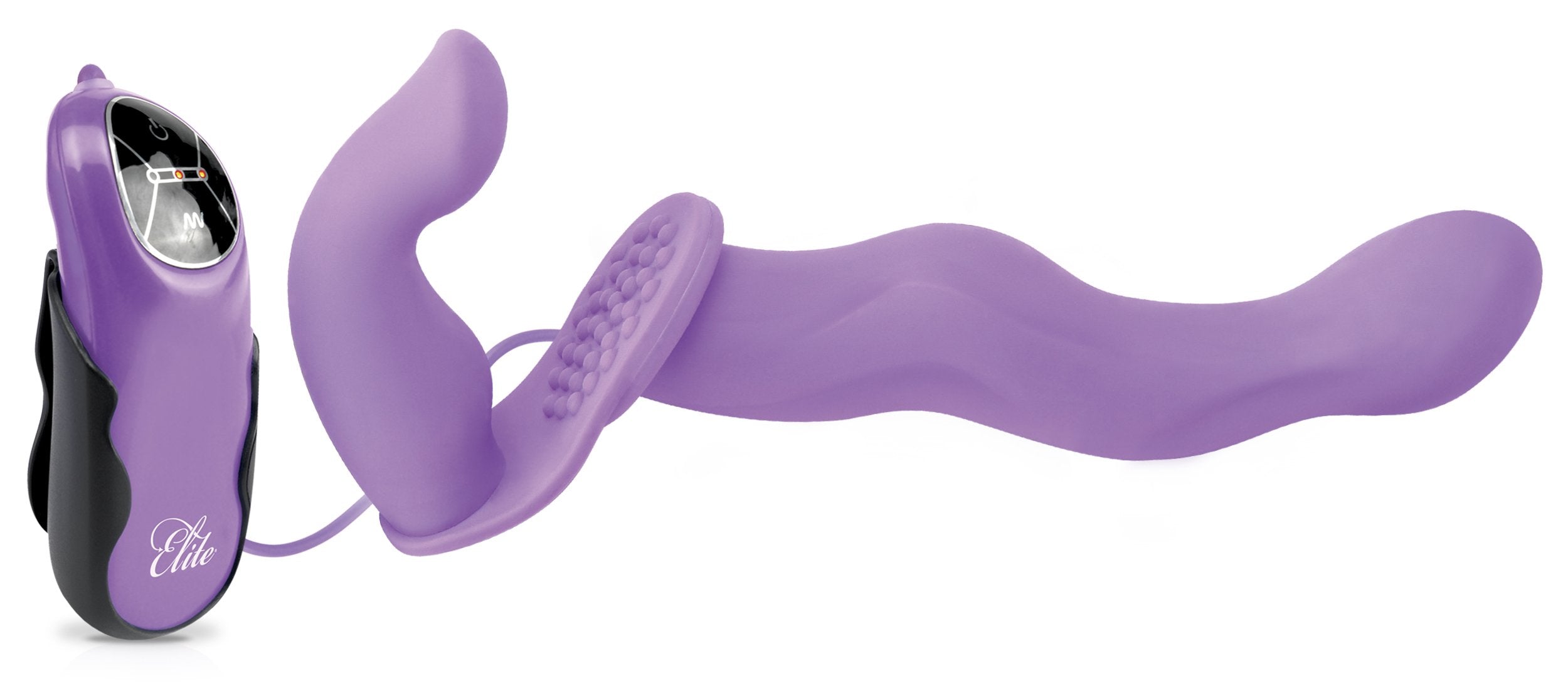 Pipedream Fetish Fantasy Elite 7'' Vibrating Penetrix Dildo, Purple