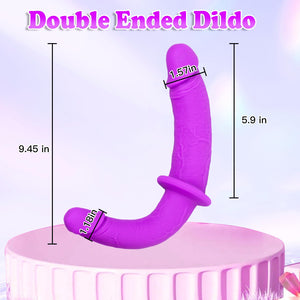 Strap On Dildo Womens Sex Toys - Double Ended Dildo Silicone Fantasy Long Dildos Hands Free Masturbators, Strap On Harness Big A