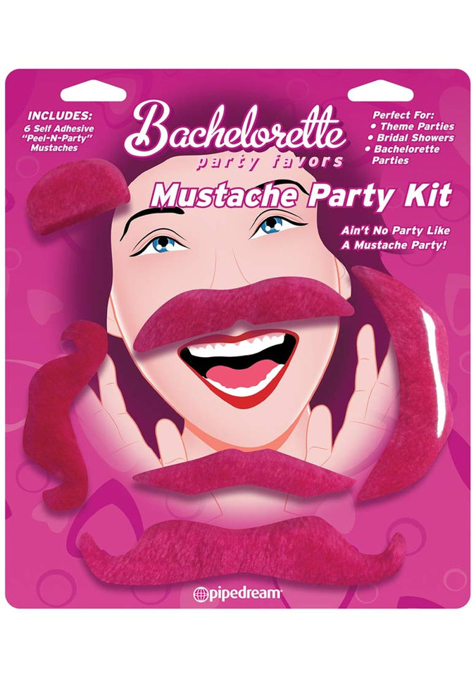 Bp Mustache Party Kit
