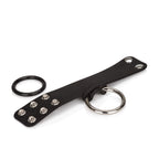 Calexotics Colt Scrotum Set     Silicone Male Enhancement Ring With Support Band     Sex Toys For Men     Black