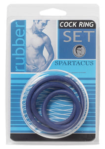Cock Rings Set (Blue)