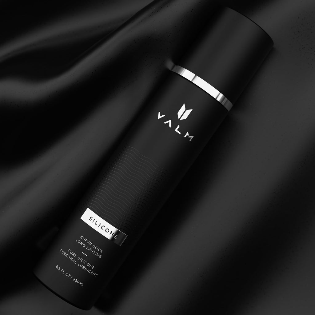 Valm Silicone Lube, Long Lasting, Silicone-Based Personal Lubricant for Men, Women, & Couples, 4 Fl Oz