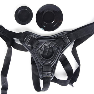 Strap On Dildo Strap Adjustable Universal Women Lesbian Sex Toy, PU Suction Cup Wear Leather Pants for Couple, O-Ring Strapon Co