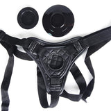 Strap On Dildo Strap Adjustable Universal Women Lesbian Sex Toy, PU Suction Cup Wear Leather Pants for Couple, O-Ring Strapon Co