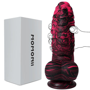 2.36 '' Diameter Fantasy Huge Thick Dildo, Big Realistic Colorful Flexible Dildos Stimulator with Strong Suction Cup for Hands-F