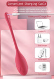 Bullet Dildo Vibrator Rose Sex Toy, Vibrators with Video App Remote Control, 9 Music Modes, Silicone Waterproof Magnetic Chargin