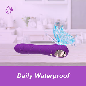TUITIONUA G Spot Dildos Vibrator Sex Toys for Woman - Bullet Vibrator with 10 Vibrating Modes, Silicone Dildo Clitoris Anal Nipp