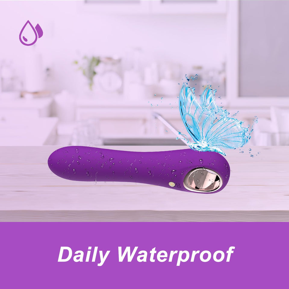 TUITIONUA G Spot Dildos Vibrator Sex Toys for Woman - Bullet Vibrator with 10 Vibrating Modes, Silicone Dildo Clitoris Anal Nipp