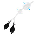 Cleanstream Double Bulb Silicone Anal Enema Catheter, No-Mess Colon Cleanse, 17.5 Inches, Easy to Use