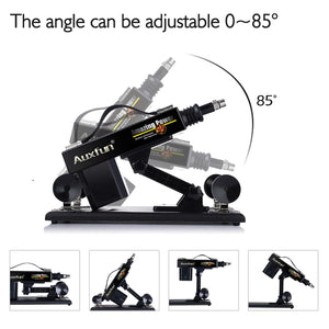Auxfun Sex Machine Love Machine For Women With 3Xlr Connector G Spot Dildos Stimulator Fucking Machine Gun With Realistic Dildos Adult Massager Sex Toys For Women