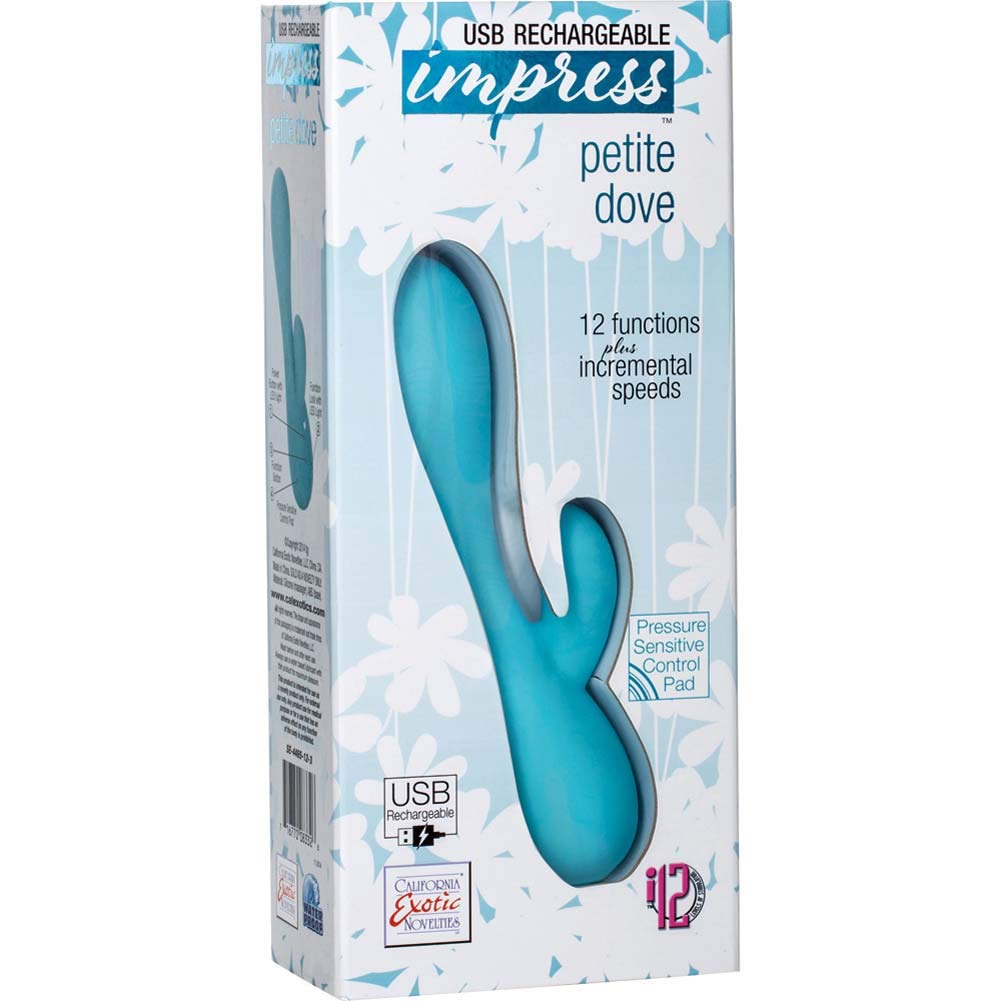 California Exotic Novelties Usb Rechargeable Impress Petite Dove, Blue