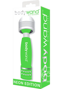 Bodywand Neon Edition Mini Massager, Green, 4 Inch