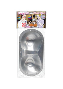 Pipedream Boobie Cake Pan, Silver