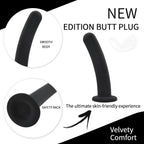 Anal Dildos Anal Plug Training Set,3 Sizes Silicone Butt Plug Anal Trainer Kit with Strong Suction Cup Base Anal Toys Sex Toys f