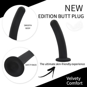 Anal Dildos Anal Plug Training Set,3 Sizes Silicone Butt Plug Anal Trainer Kit with Strong Suction Cup Base Anal Toys Sex Toys f