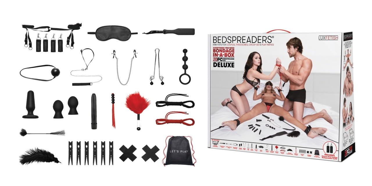 Bedspreaders Bondage-in-a-box 20pc Deluxe