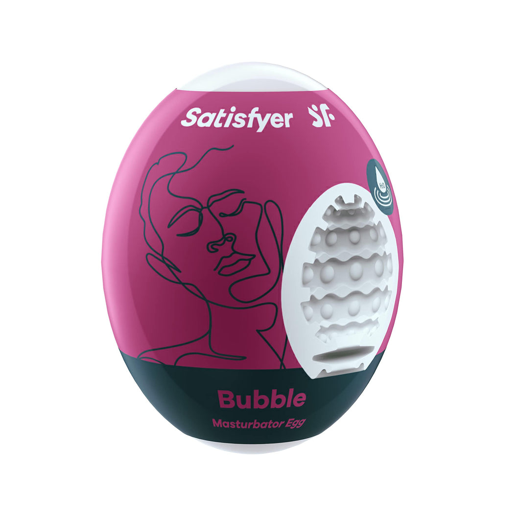 Satisfyer Bubble Masturbator Egg Violet (Net)