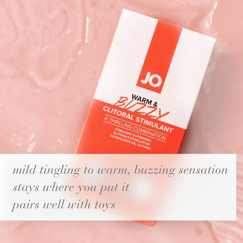 Jo Warm & Buzzy Clitoral Stimulant 10Ml