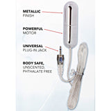 Sterling Collection Slim Silver Bullet