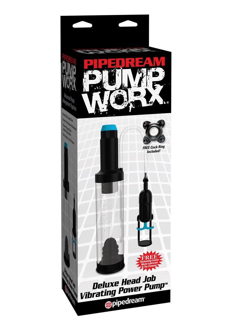 Pipedream Pump Worx Deluxe Head Job Vibrating Pump