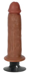 Jock Bareskin 7In Vibrating Latte Dildo